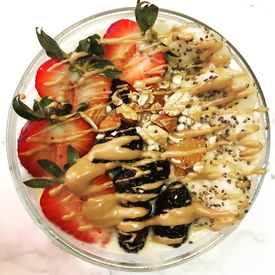 Pineapple and Mango Smoothie Bowl
