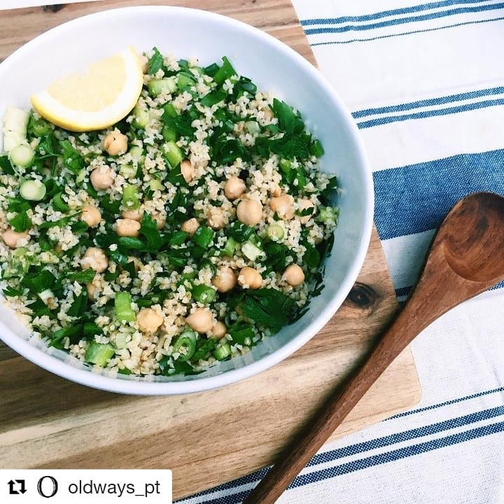 Bulgur Salad with Chickpeas and Herbs