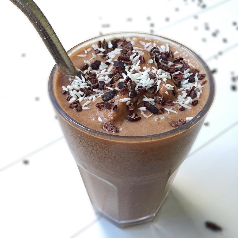 Choc Chip Coconut Smoothie