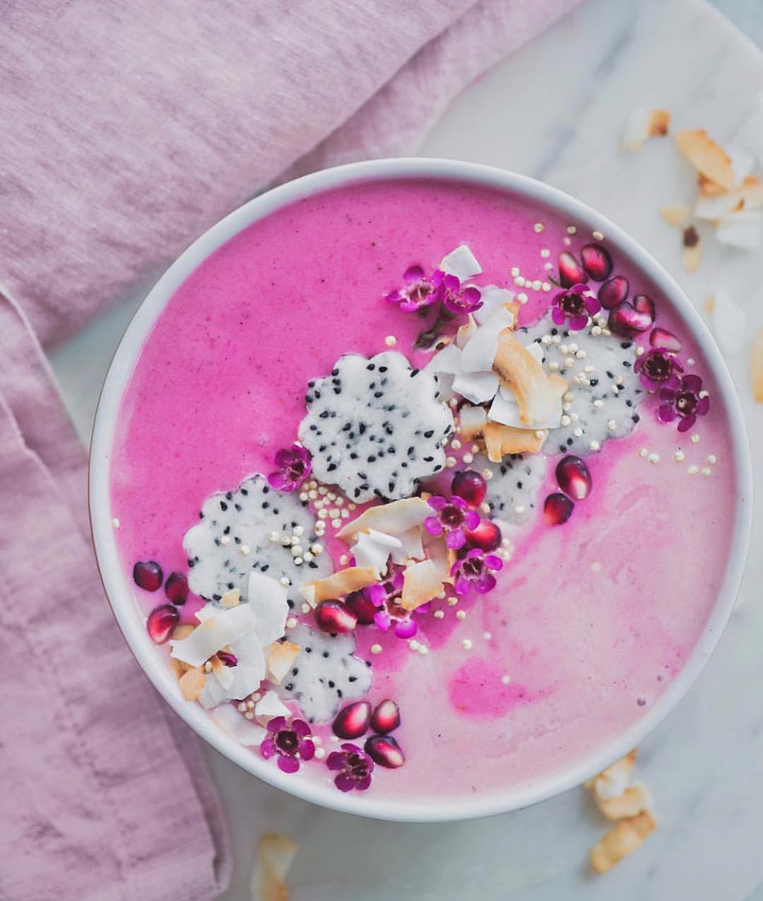 Pretty in Pink Smoothie Bowl