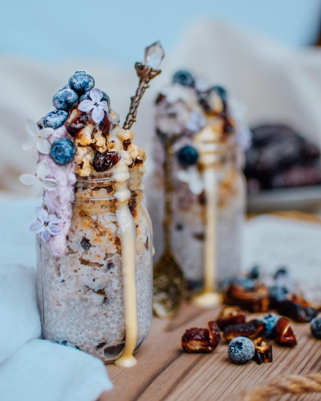 Chia Porridge with Dates