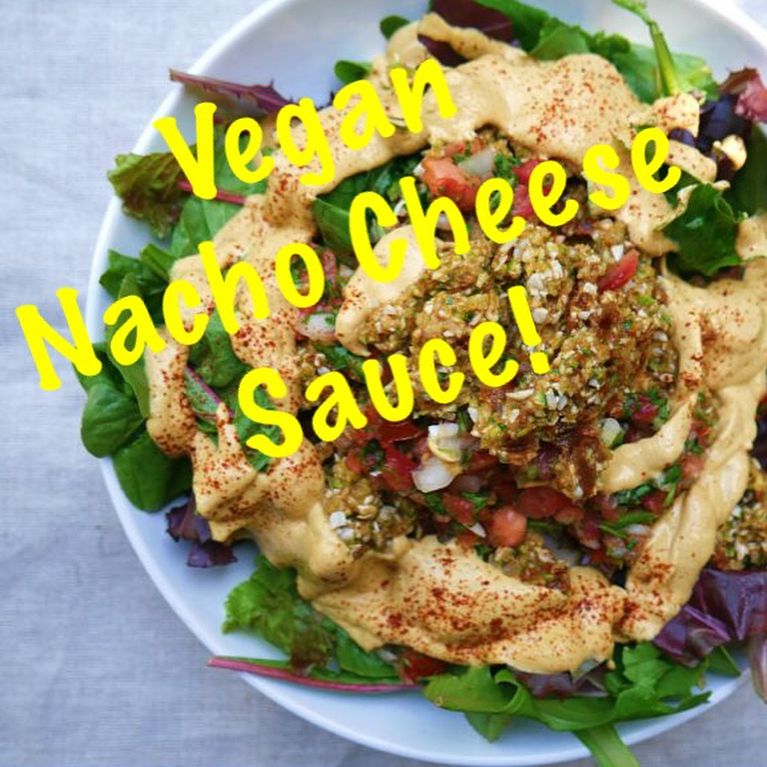 Oil-Free Vegan Cheese Sauce for Taco Bowls