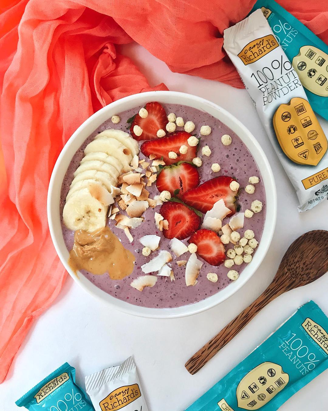 Peanut Butter Berry Overnight Oats