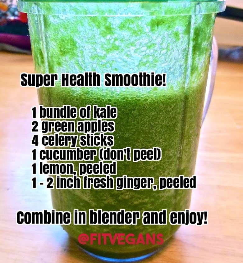 Organic Super Health Green Smoothie