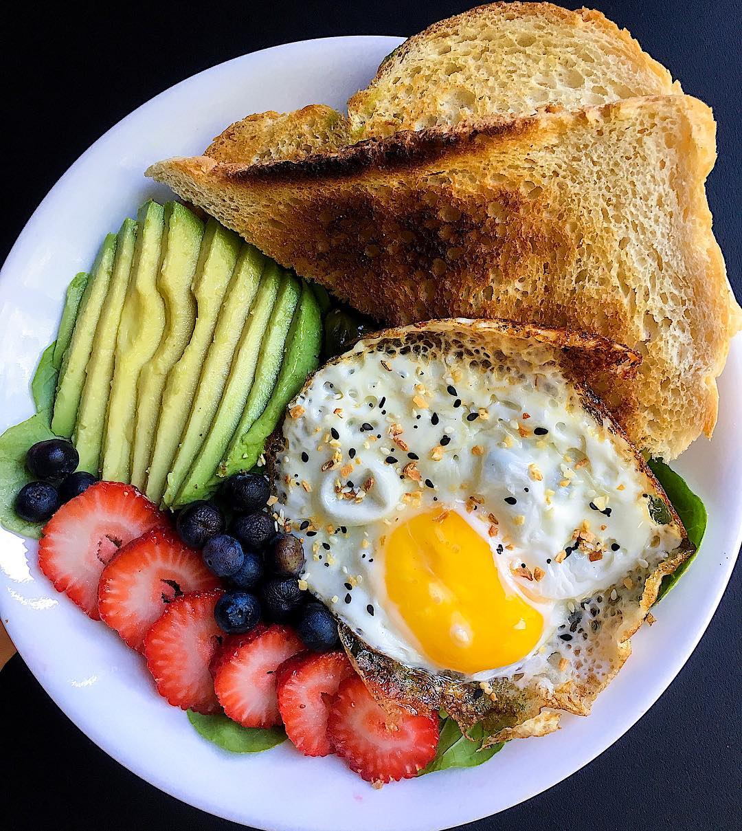 Simple Ghee-Fried Egg Breakfast Bowl