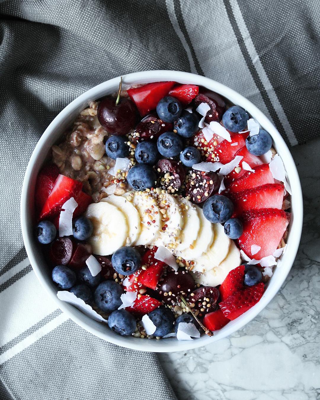 Homemade Cinnamon Overnight Oats Breakfast