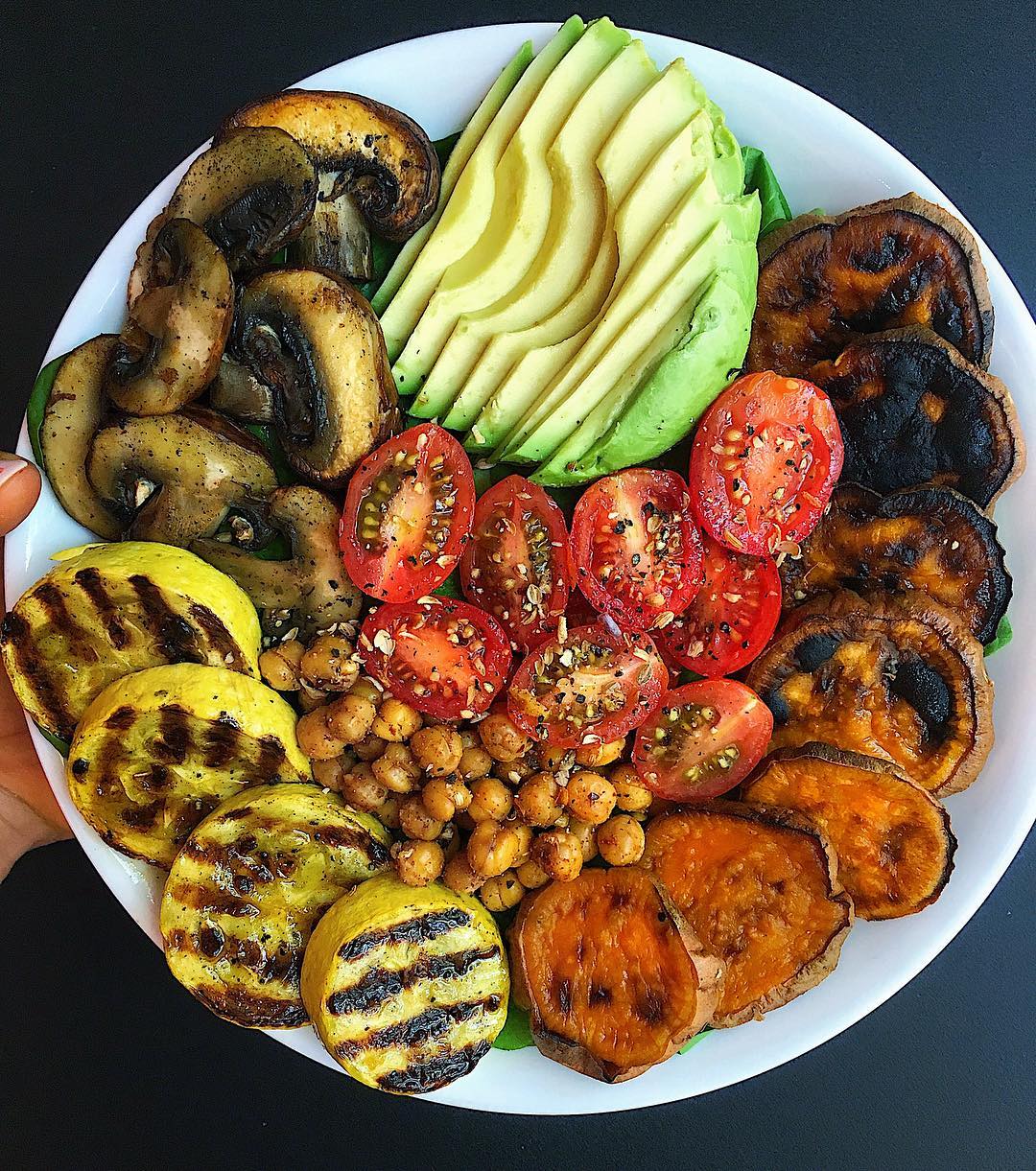 Refreshing Plant-Based Veggie Bowl Lunch