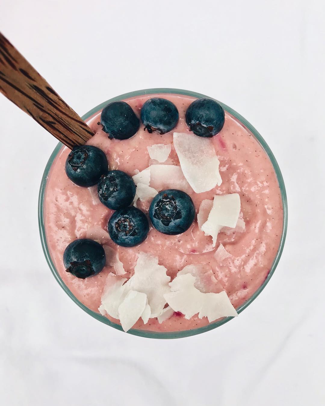 Pink Pitaya Porridge Parfait