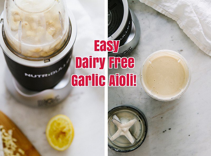 Dairy-Free Garlic Aioli