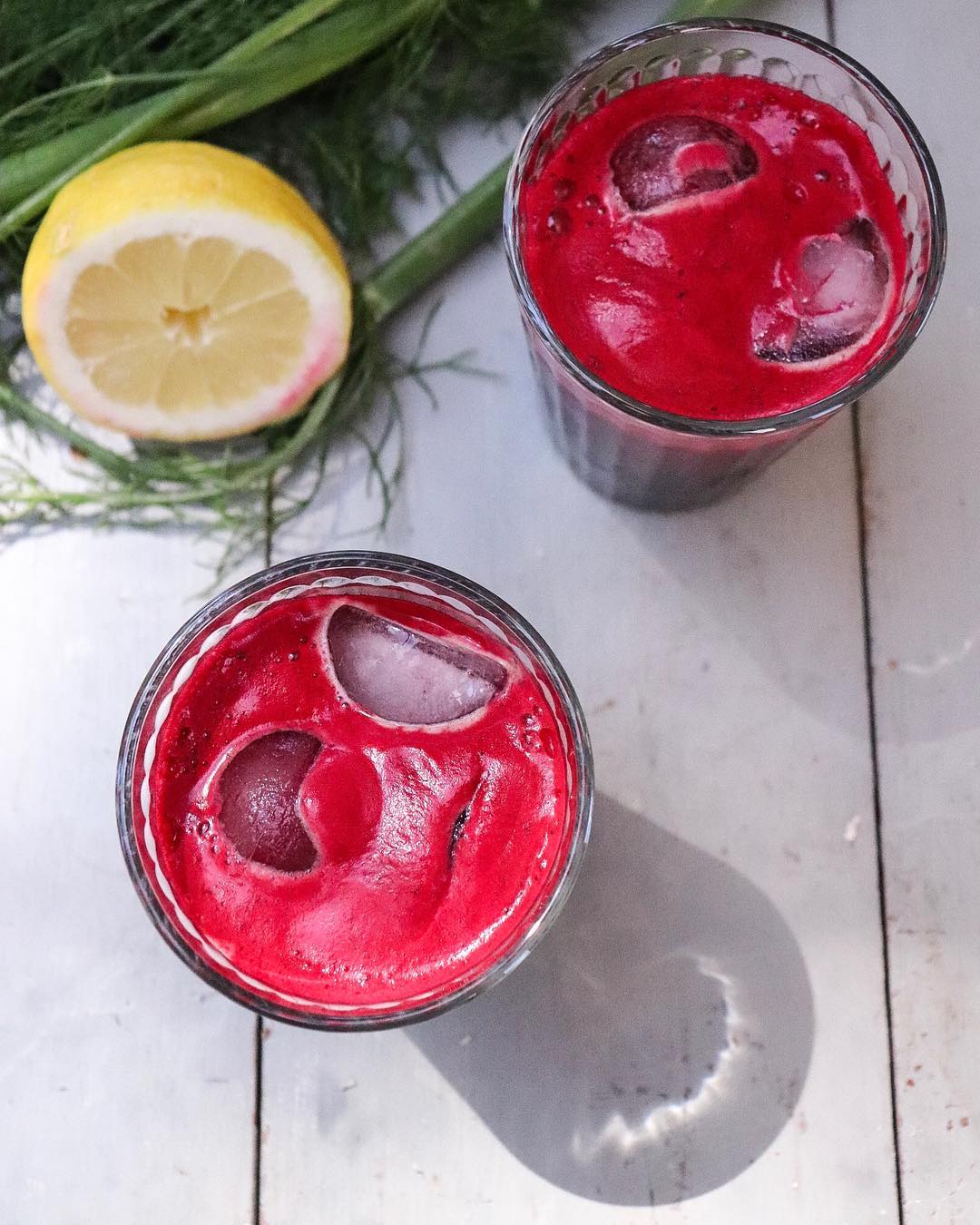 Refreshing Beetroot Fennel Lemon Juice