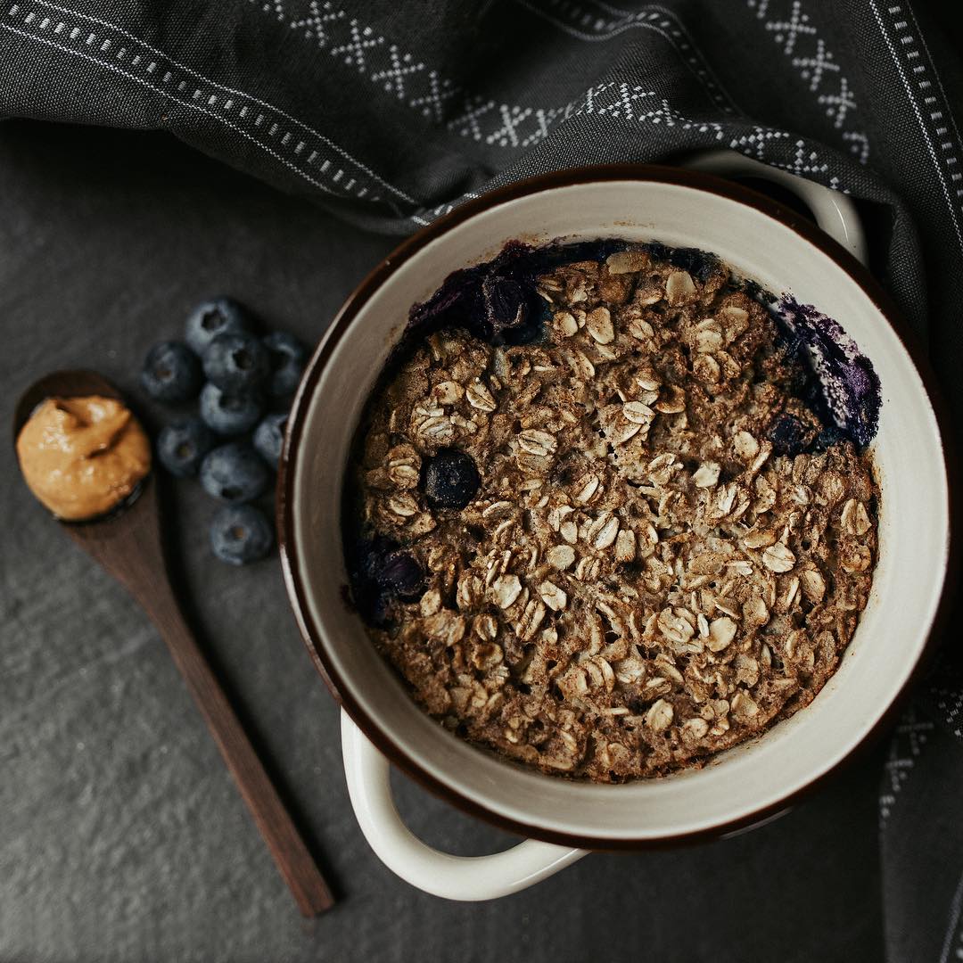 Blueberry Baked Oats Breakfast Treat