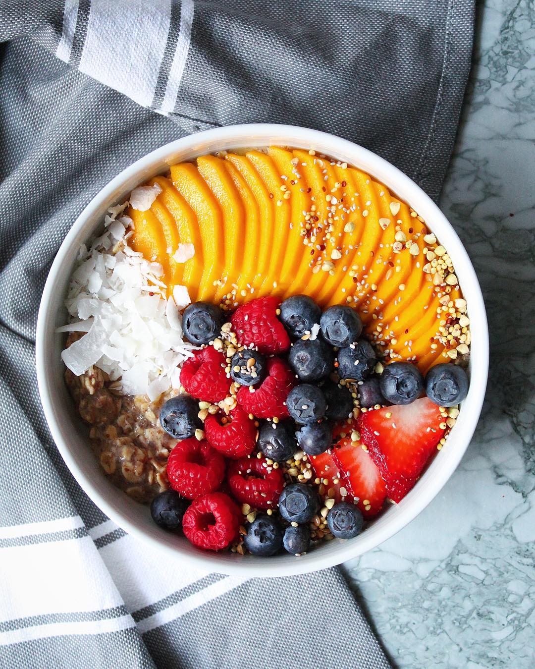 Cinnamon and Ginger Overnight Oats Breakfast