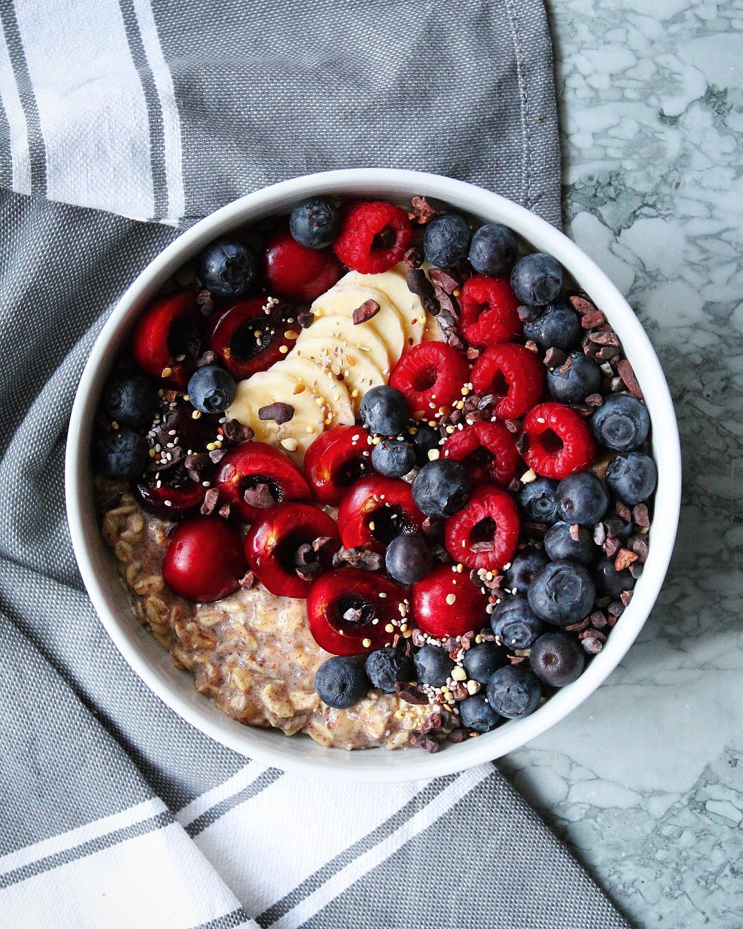 Cinnamon and Nutmeg Overnight Oats