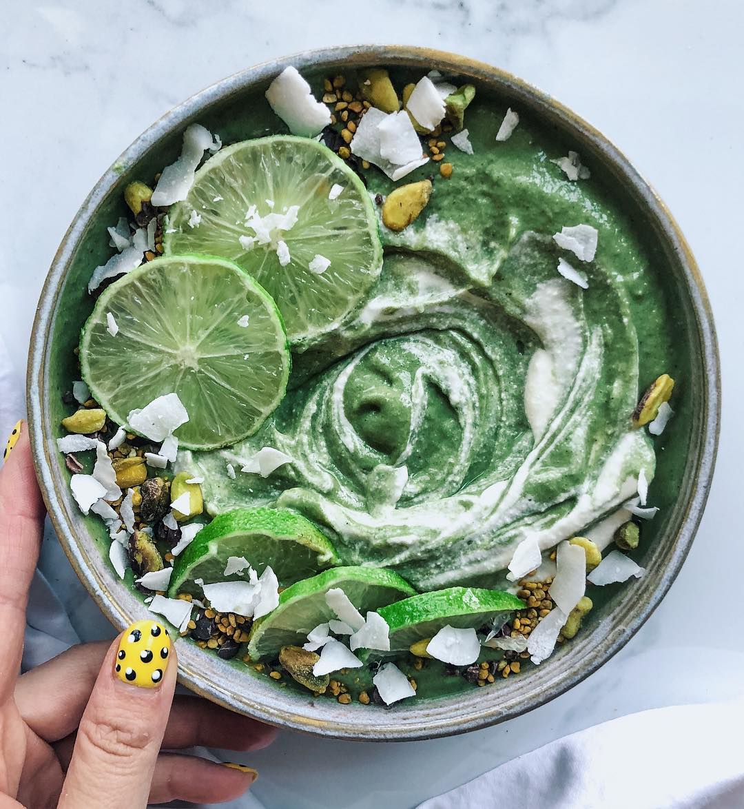 Matcha Lime Smoothie Bowl