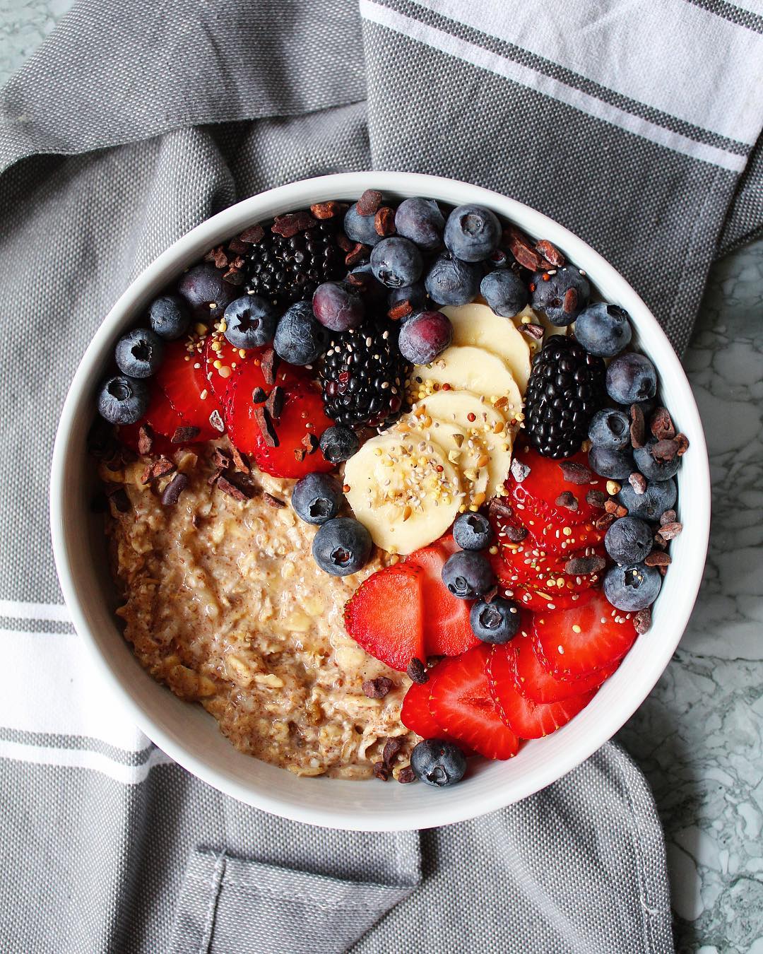 Cinnamon and Mulberry Oats