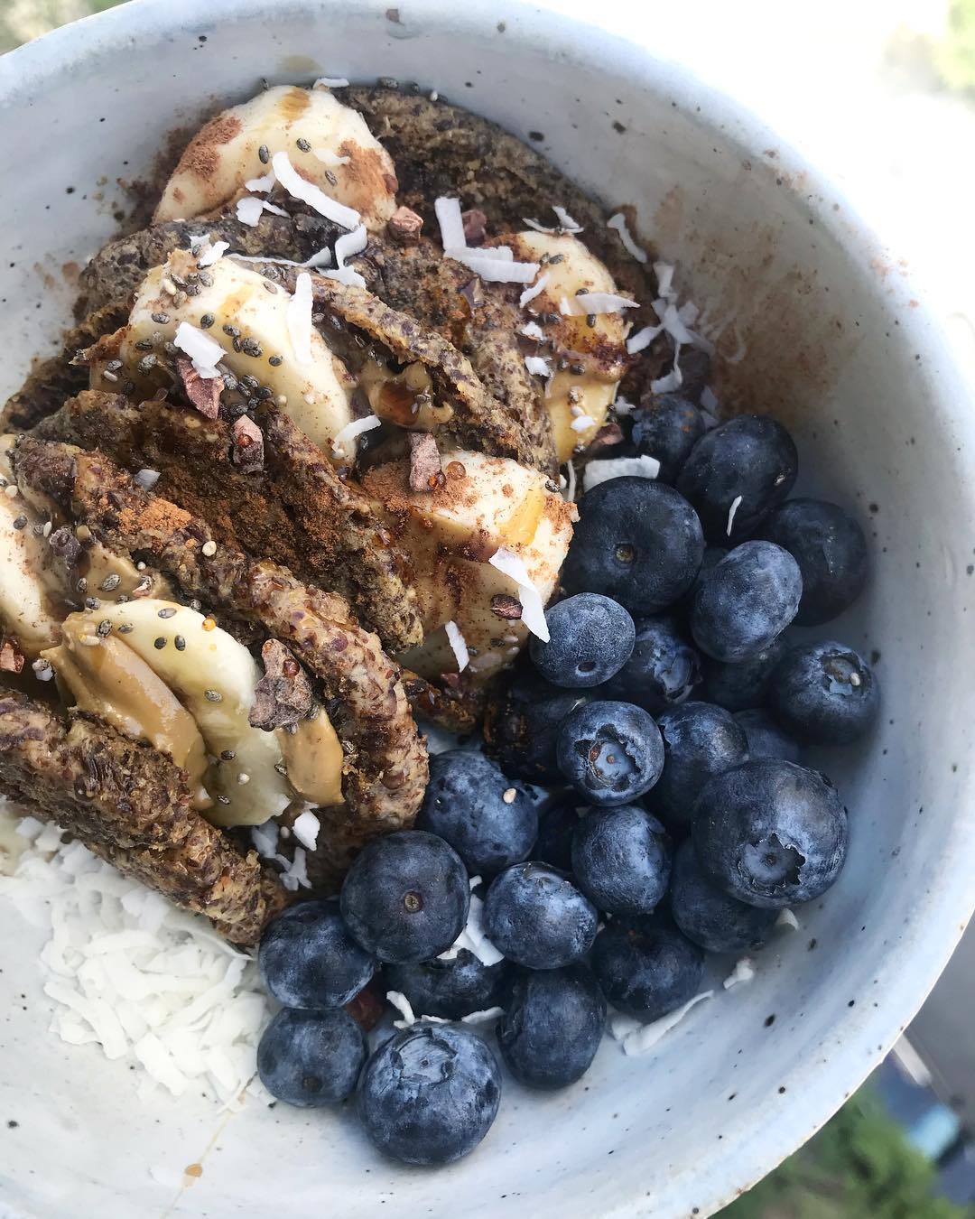 Healthy Flaxseed Brunch Tacos with Banana and Nut Butter