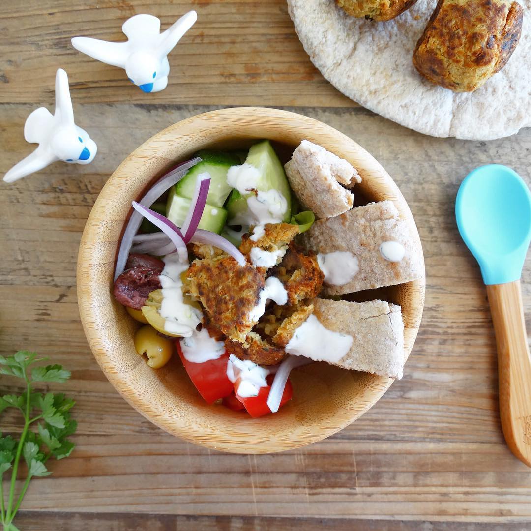 Homemade Falafel for Babies and Family