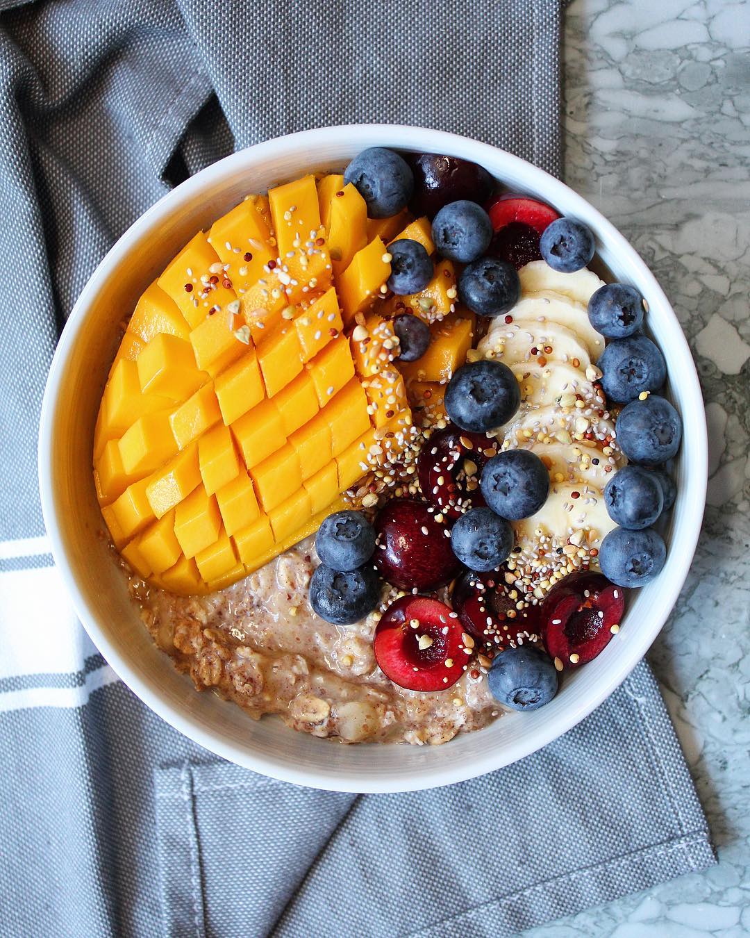 Mulberry Cinnamon Oats