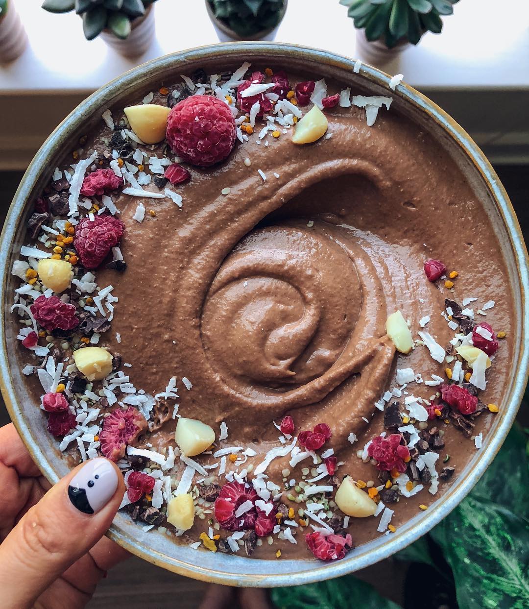 Healthy Mocha Coffee Smoothie