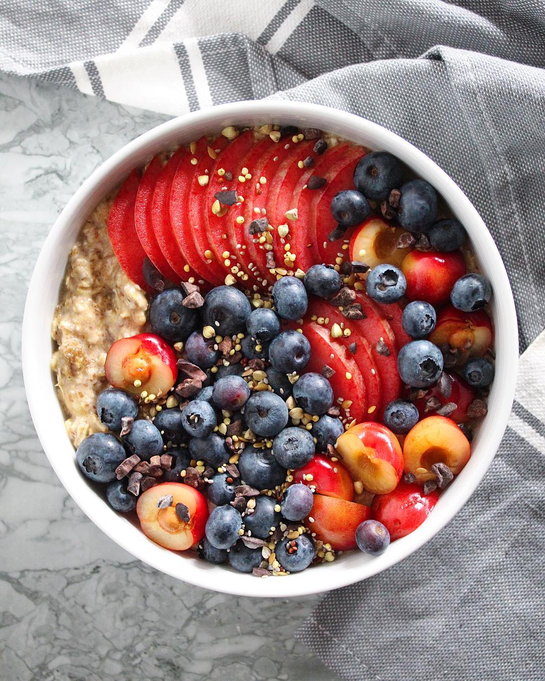 Mulberry Cinnamon Oats