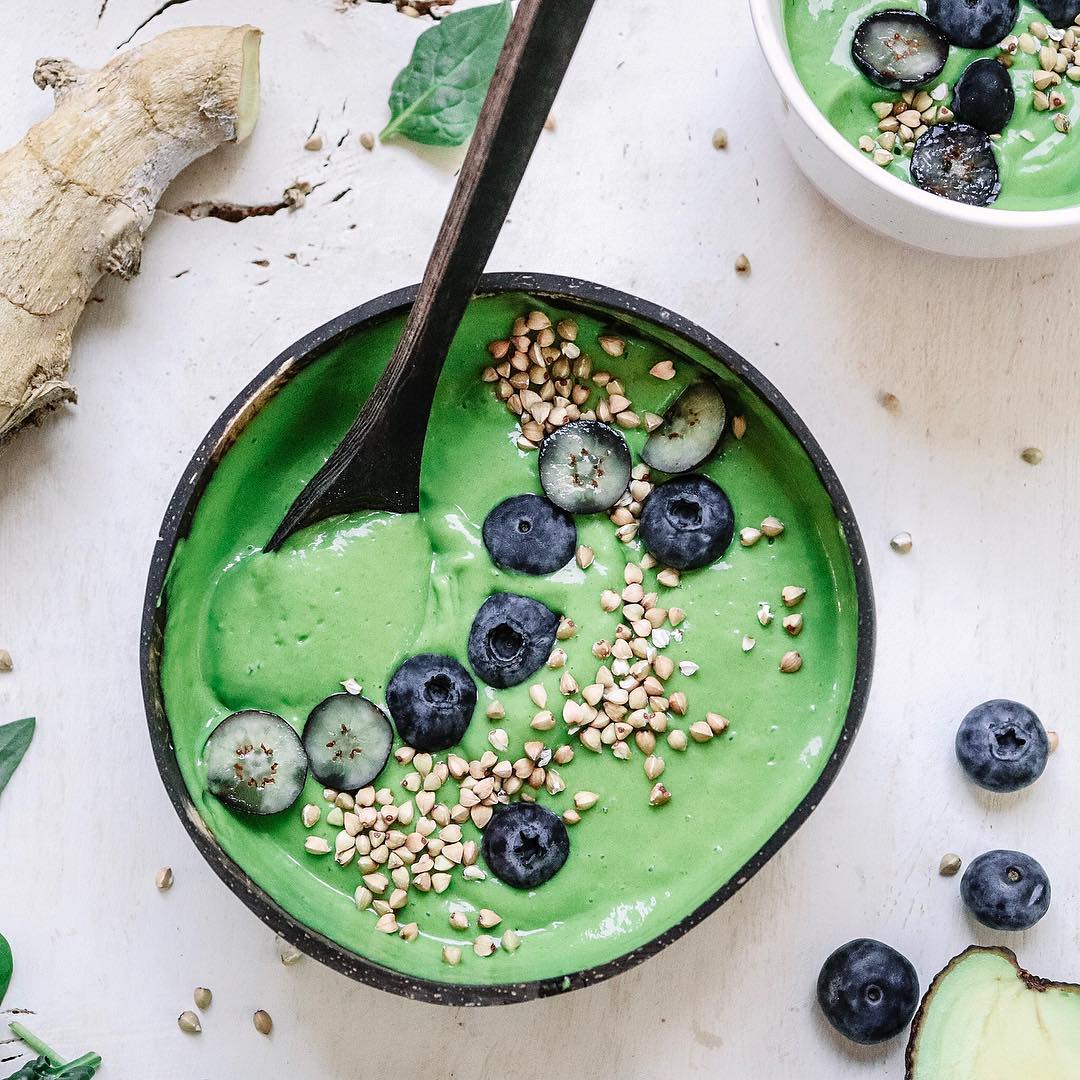 Avocado and Mango Smoothie Bowl