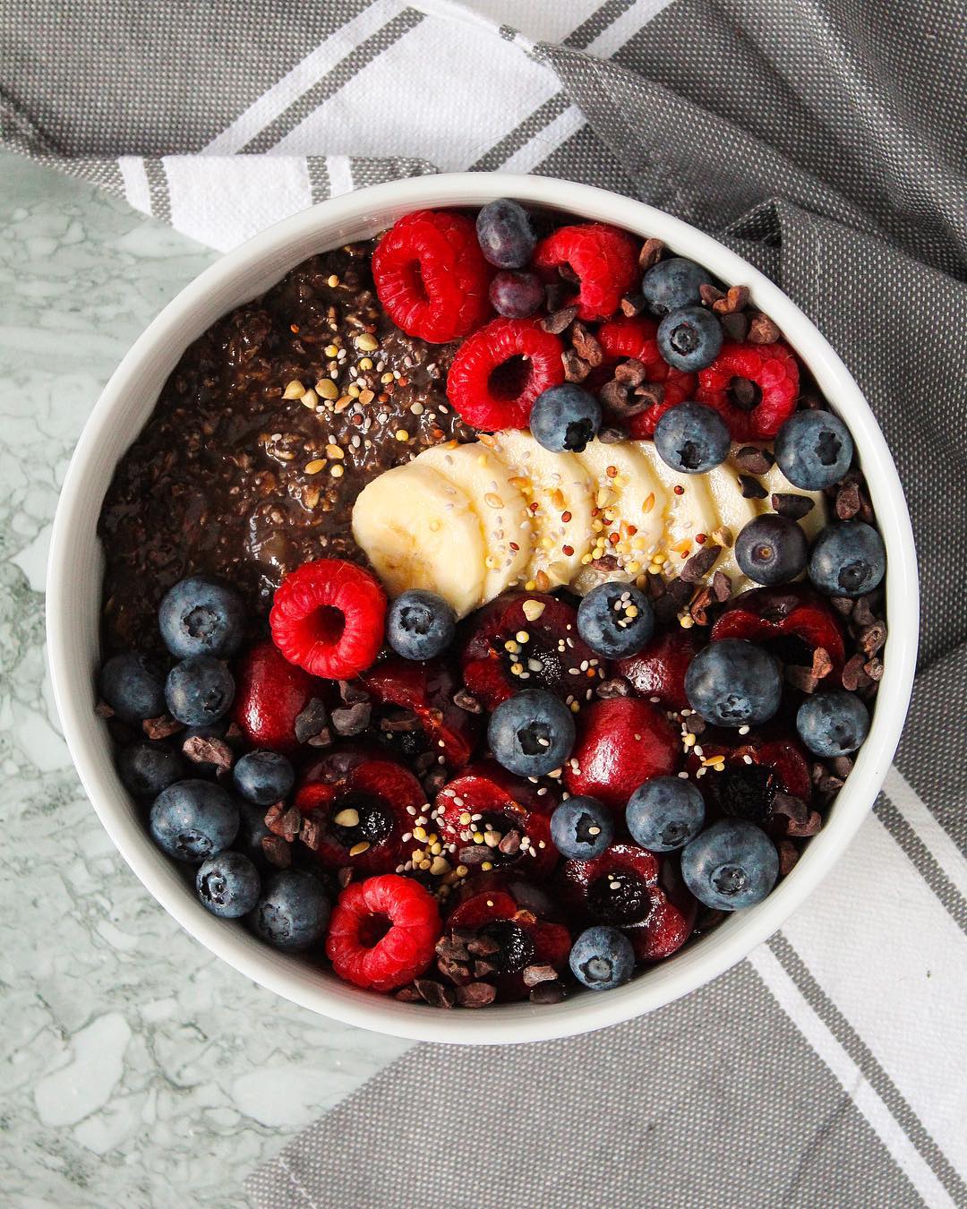 Chocolate Coconut Overnight Oats
