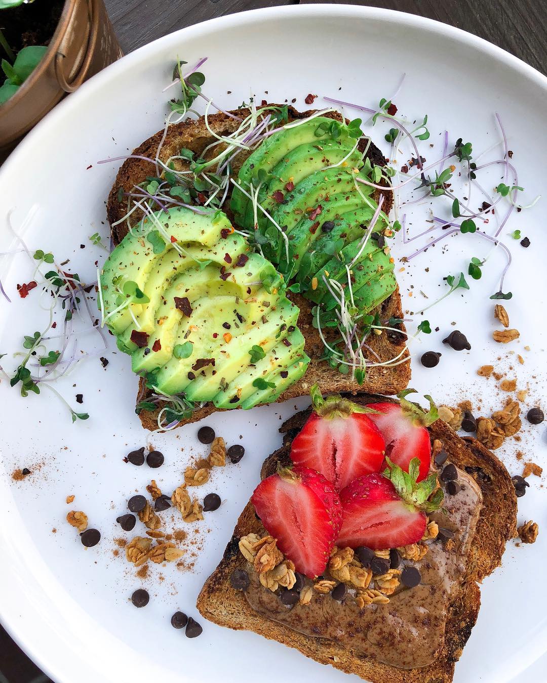 Sweet and Savory Breakfast Toasts