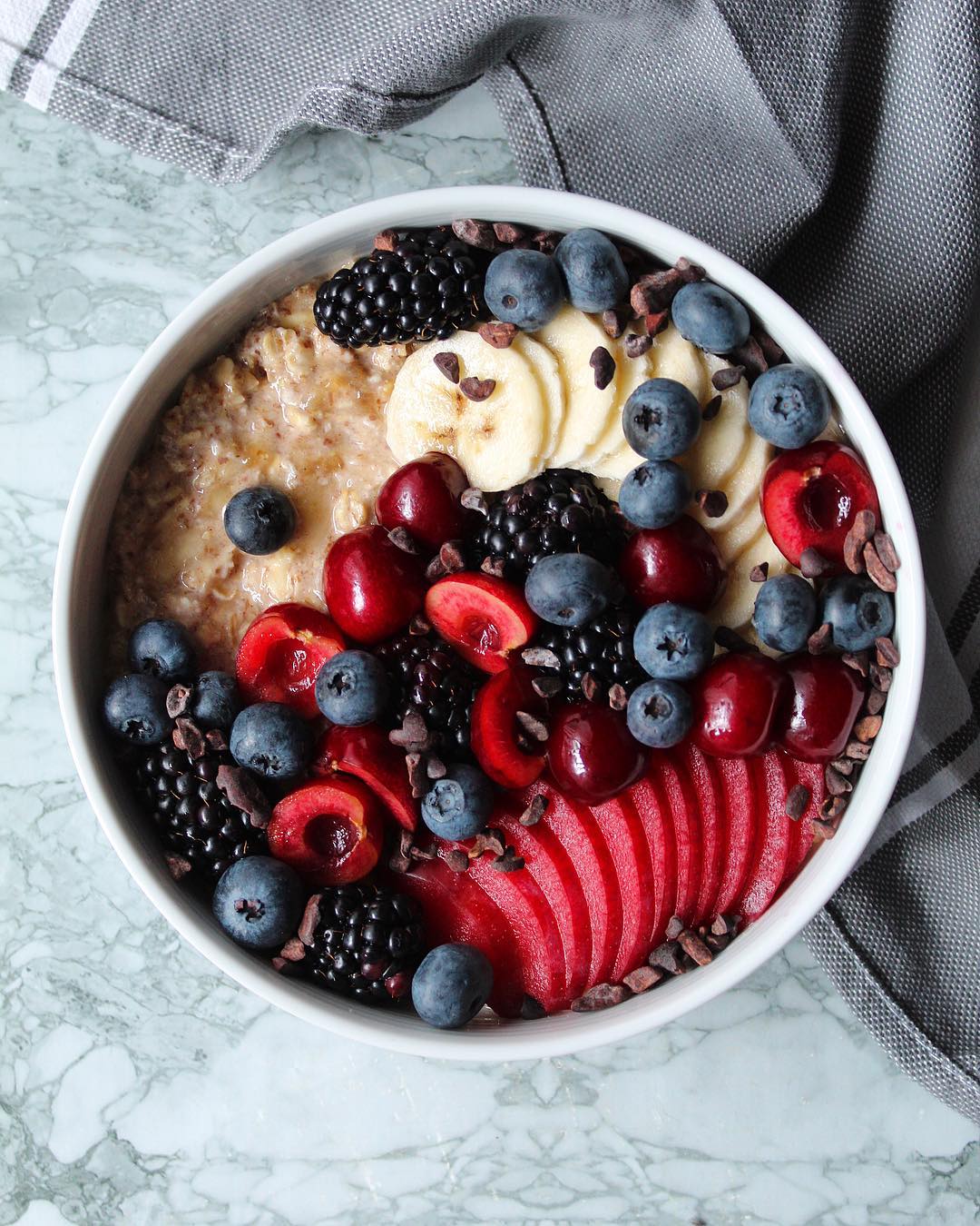 Cinnamon and Mulberry Oats