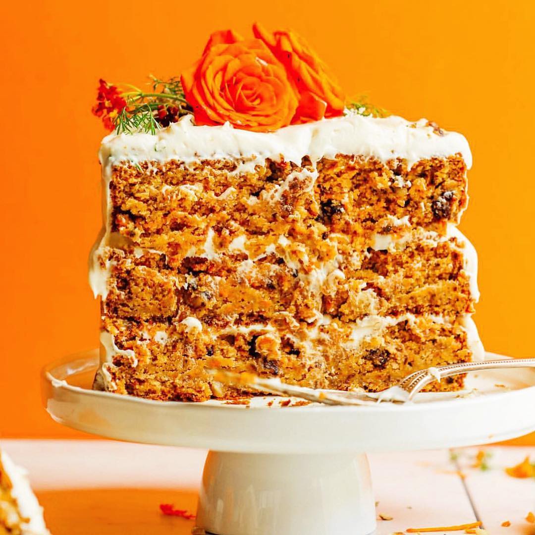 Moist Vegan Carrot Cake