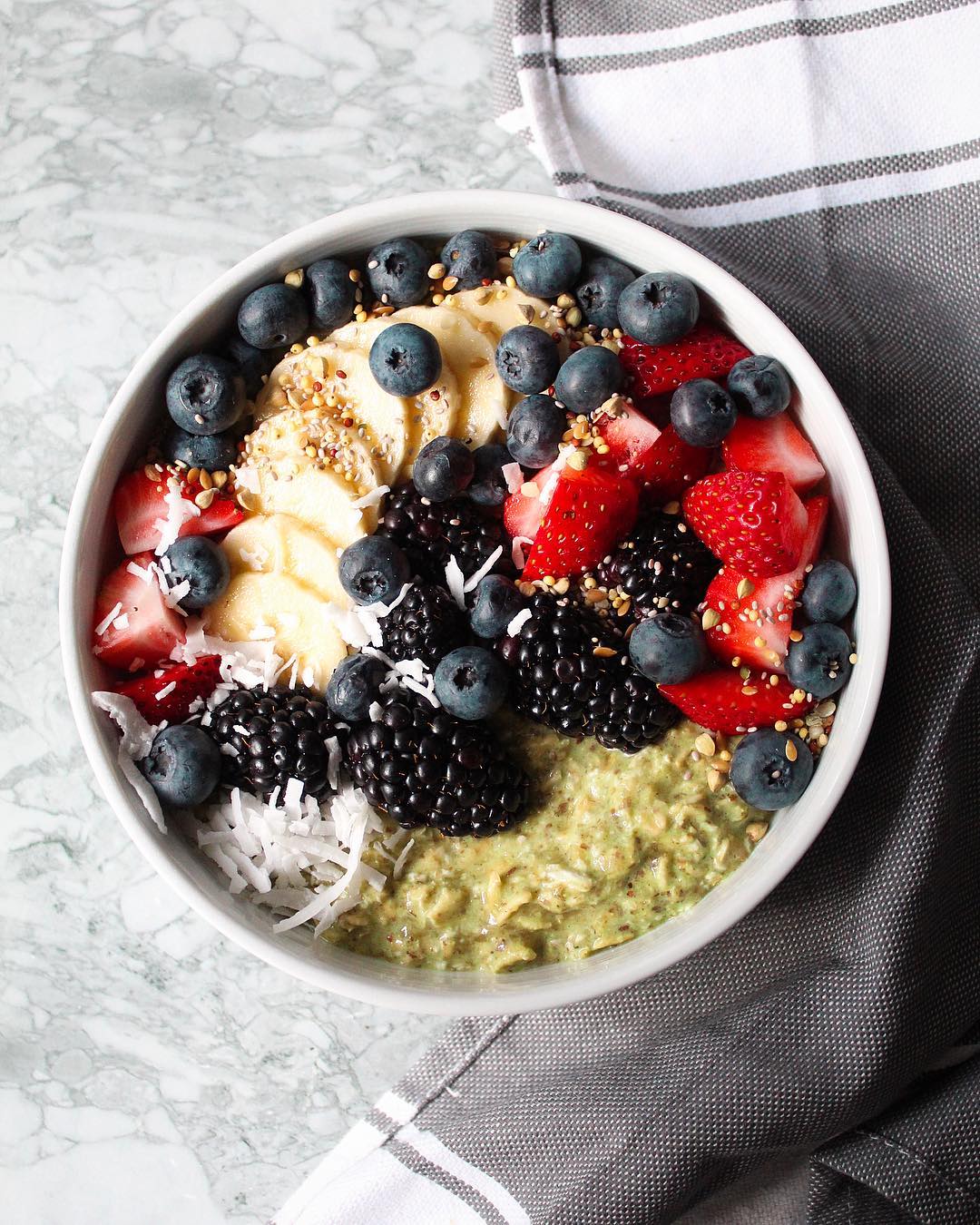 Mild Matcha Overnight Oats
