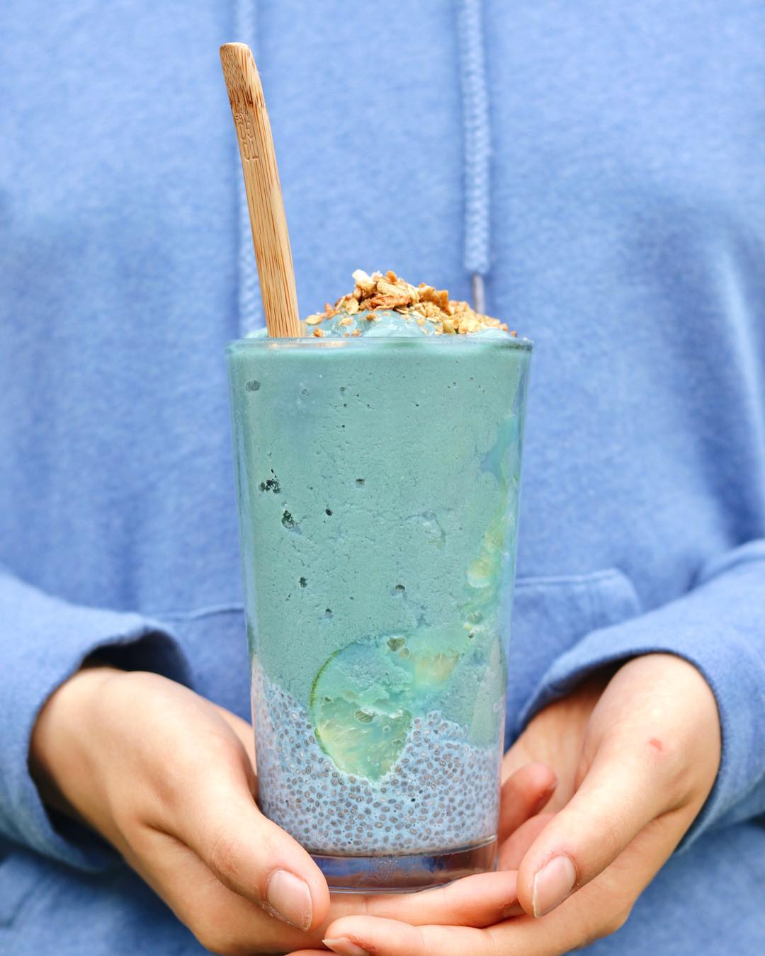 Tropical Blue Chia Parfait