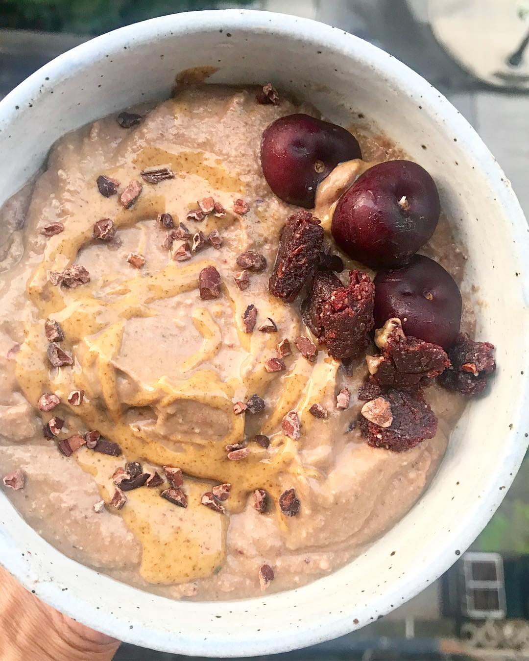 Plant-Based Cherry Chocolate Smoothie