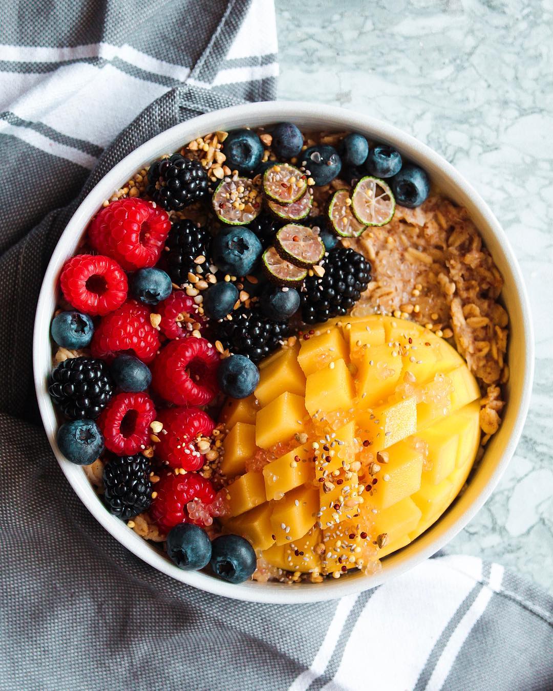 Coconut Lime Oatmeal