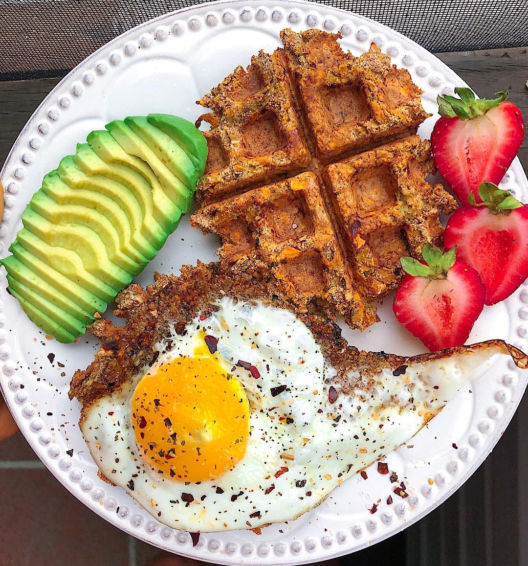 Four Ingredient Paleo Sweet Potato Waffles