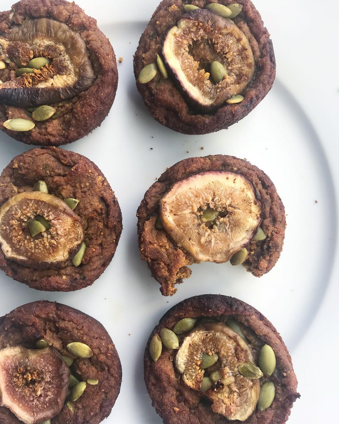 Pumpkin & Zucchini Fig Muffins