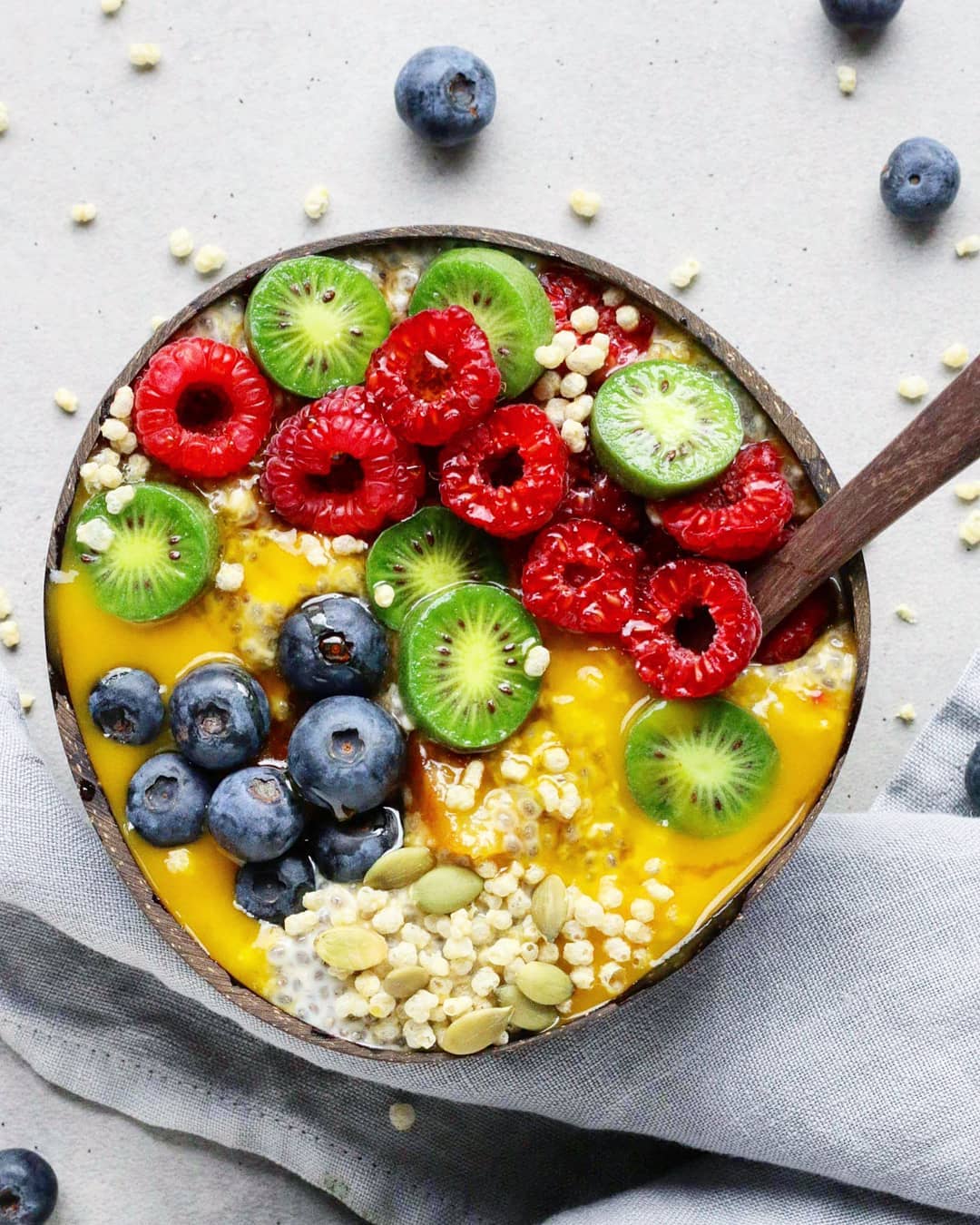 Mango Chia Seed Breakfast