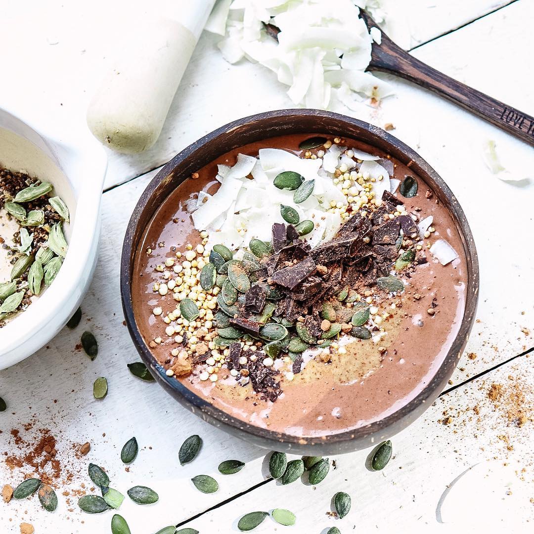 Cacao and Cardamom Smoothie Bowl