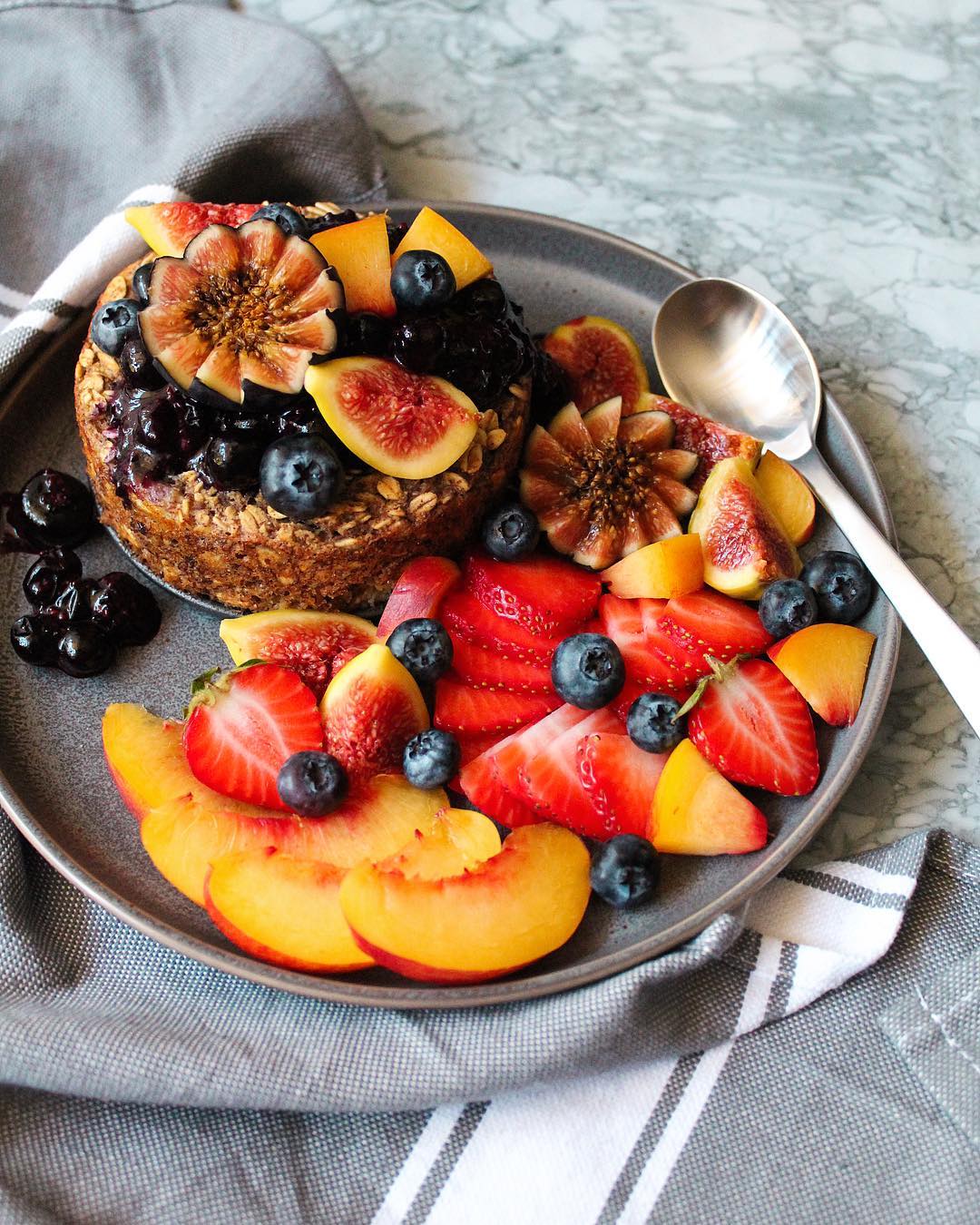 Baked Banana Oats