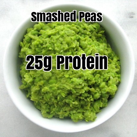 British Smashed Peas with Lemon and Avocado