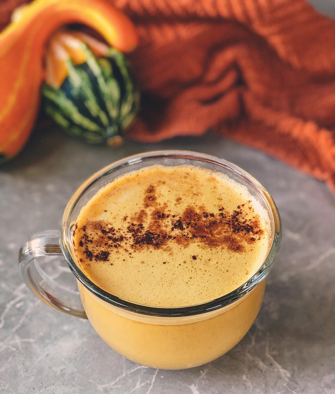 Turmeric Spiced Latte with Almond Milk