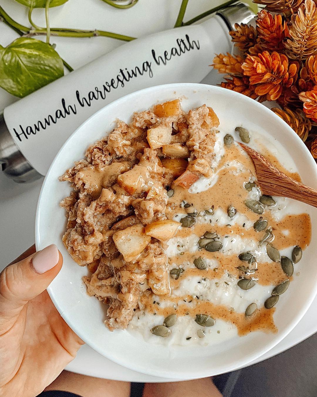 Apple Pie Breakfast Bowl