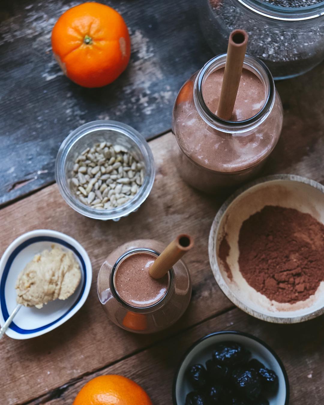 Thick Chocolate Orange Smoothie