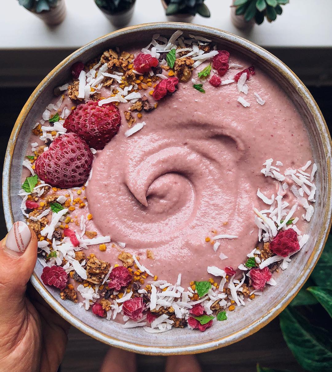 Post-Workout Berry Cauliflower Smoothie