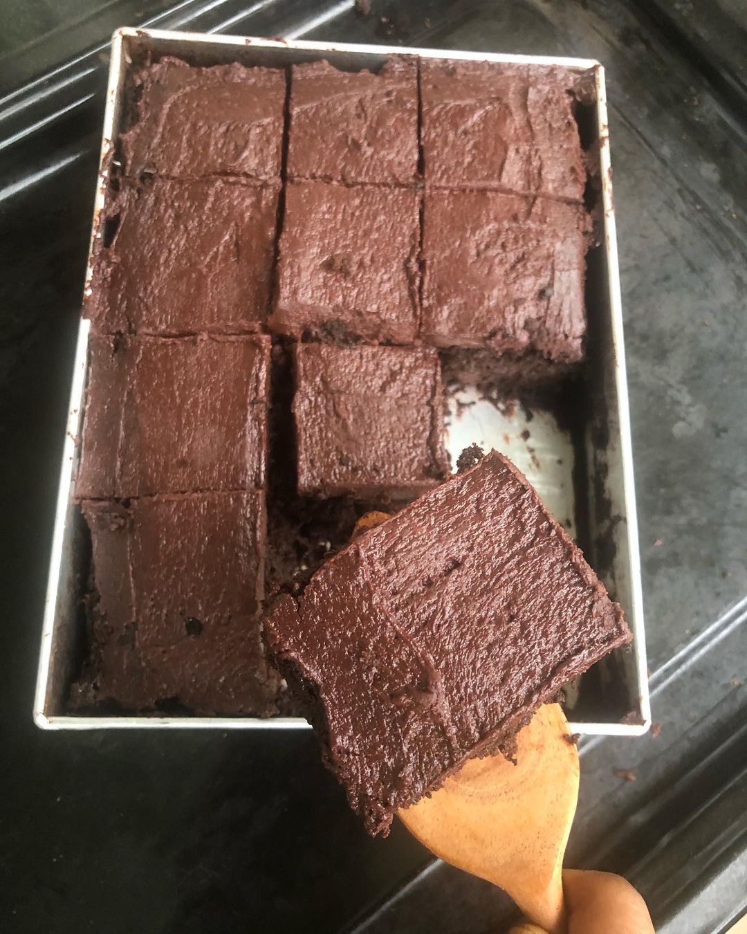 Vegan Lauki Double Chocolate Brownies