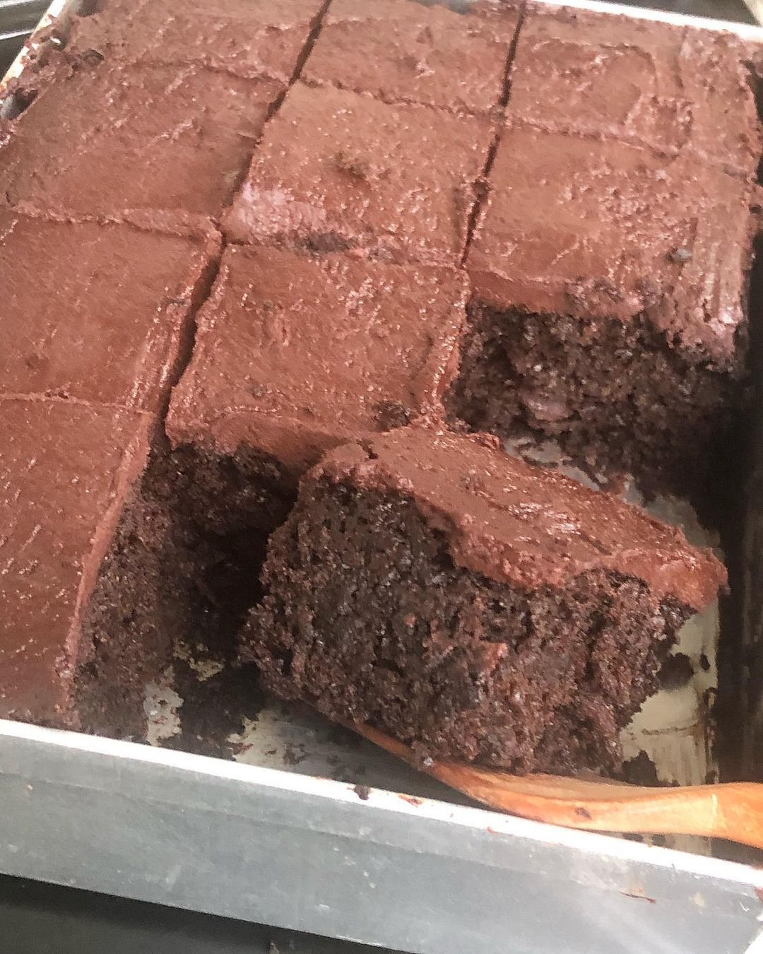Vegan Lauki Double Chocolate Brownies
