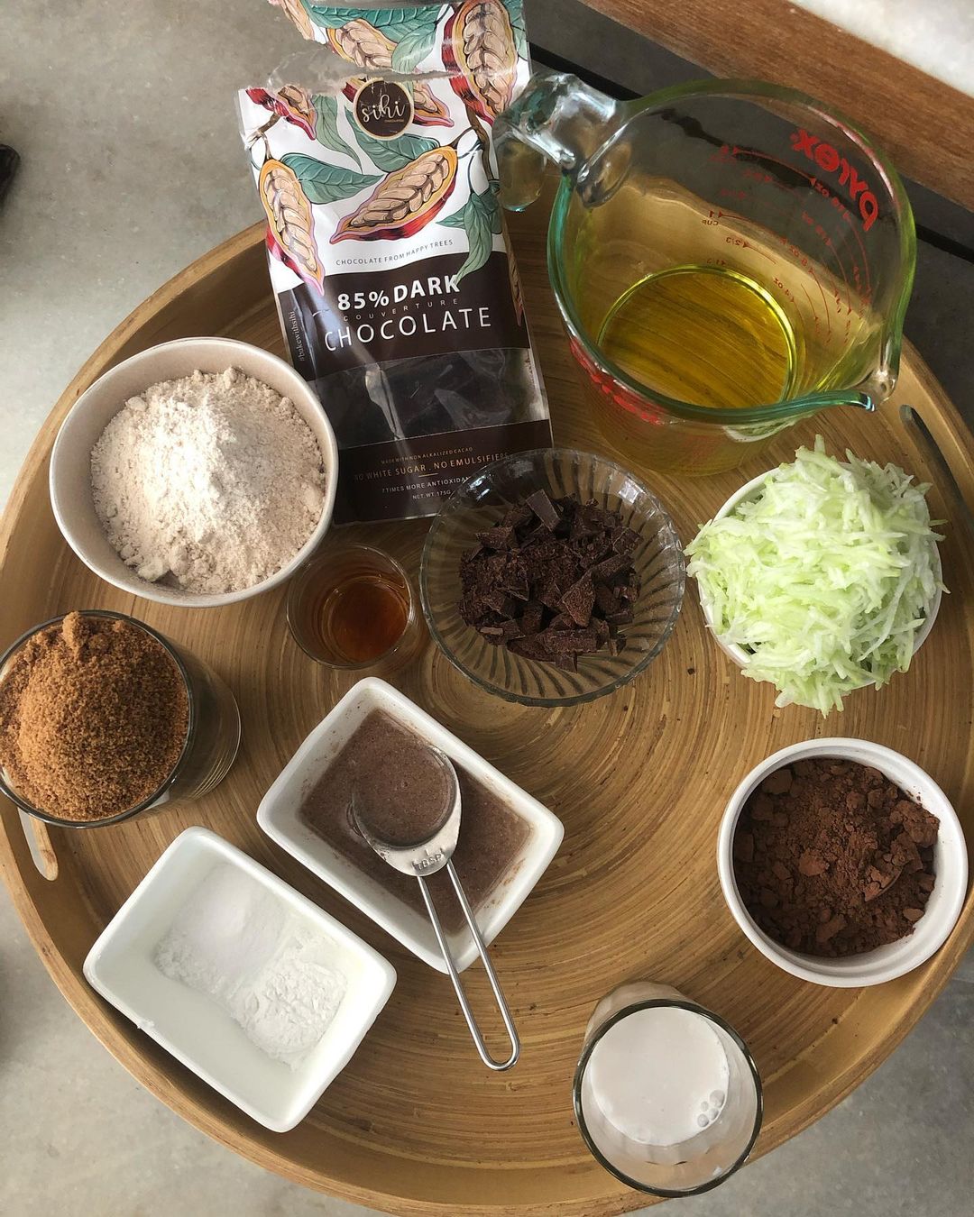 Vegan Lauki Double Chocolate Brownies