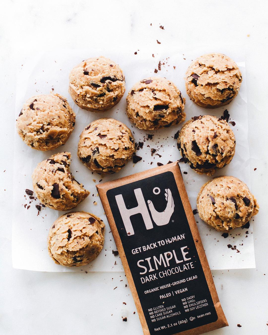 Vegan/paleo Chocolate Chunk Cookie