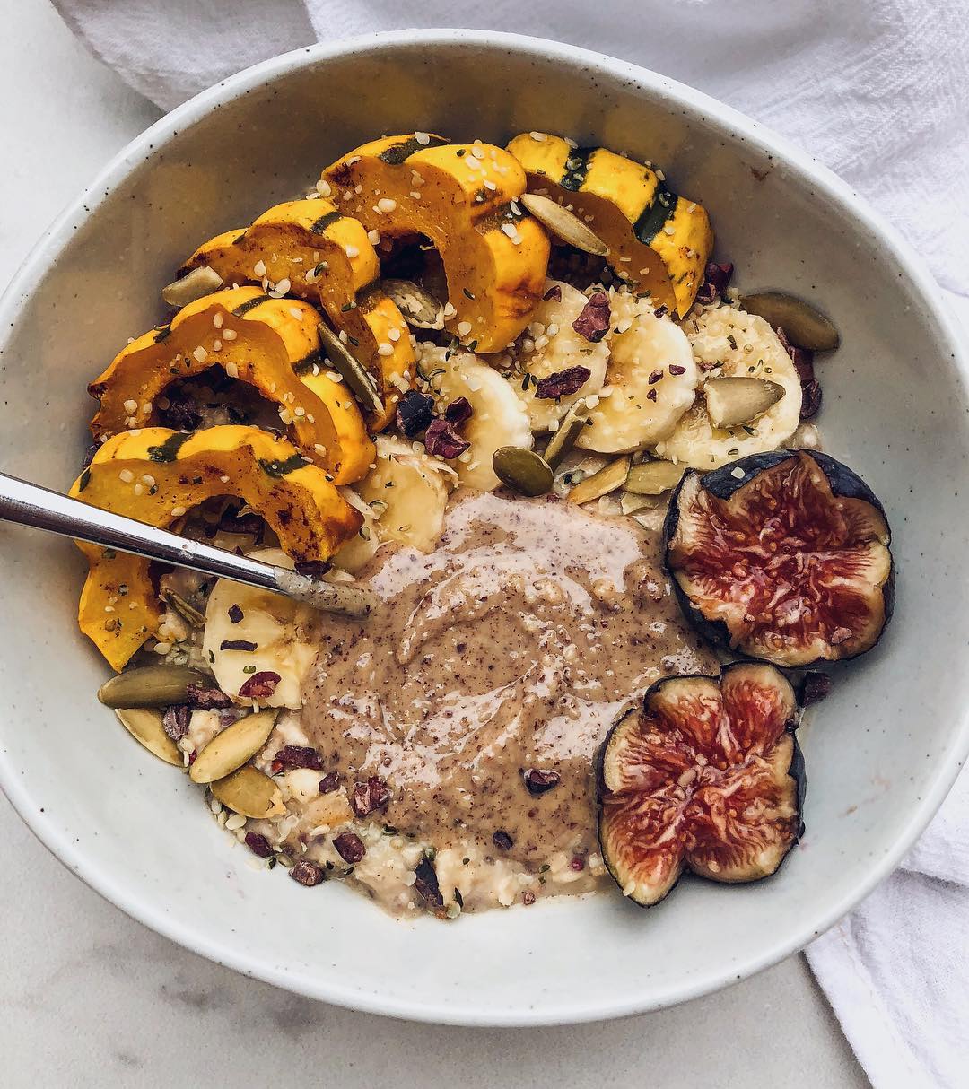 Overnight Oats with Zucchini and Nut Milk