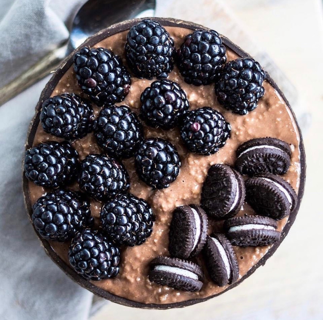 Chocolate Almond Butter Porridge