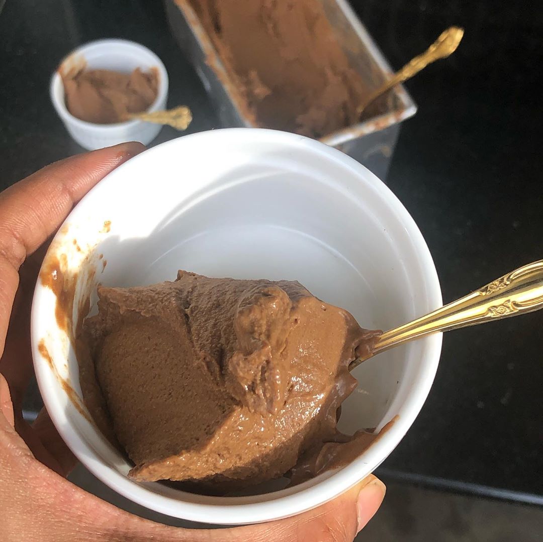 Avocado Chocolate Ice Cream Dessert